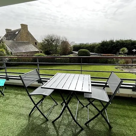 Bel Appartement En Residence Centre Ville Avec Parking Classe 3 Quiberon Exterior foto